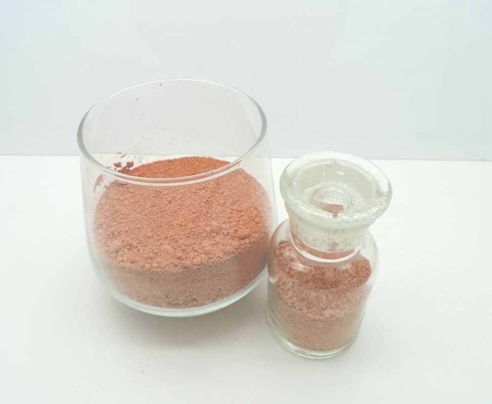 Ống kính macro Cạnh đã hoàn thành Bột đánh bóng kính vát màu Đỏ nâu