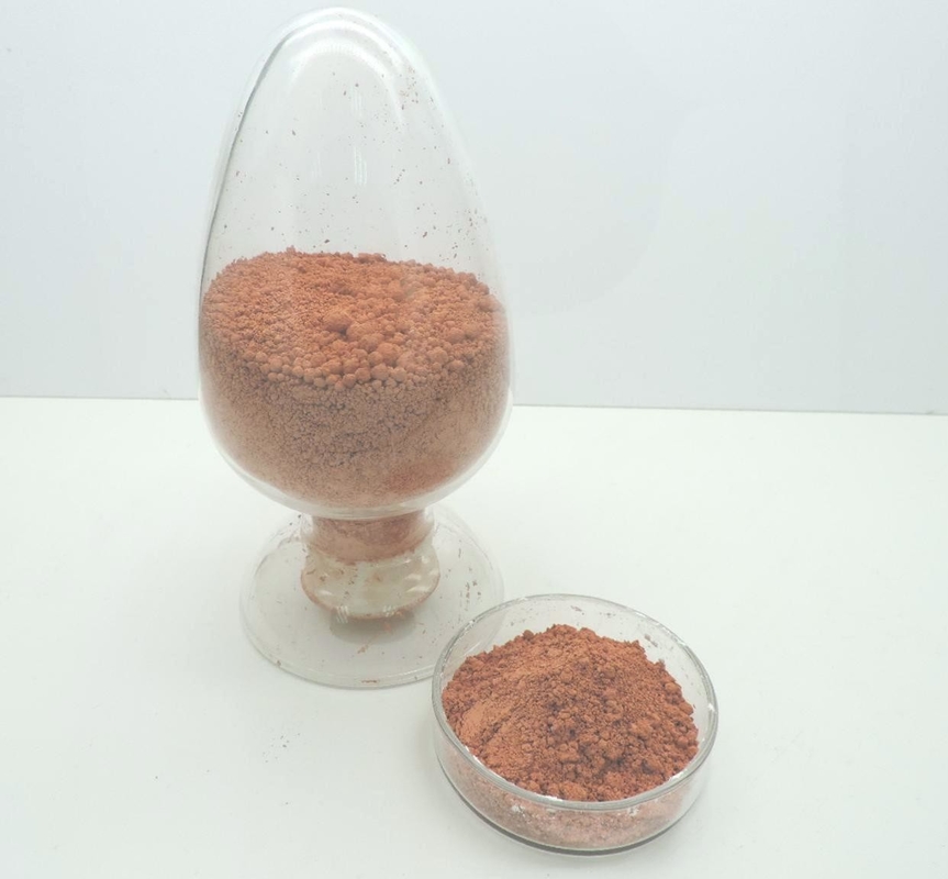 Ống kính macro Cạnh đã hoàn thành Bột đánh bóng kính vát màu Đỏ nâu