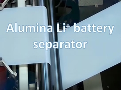 Màng phủ pin Alumina Lithium Ion